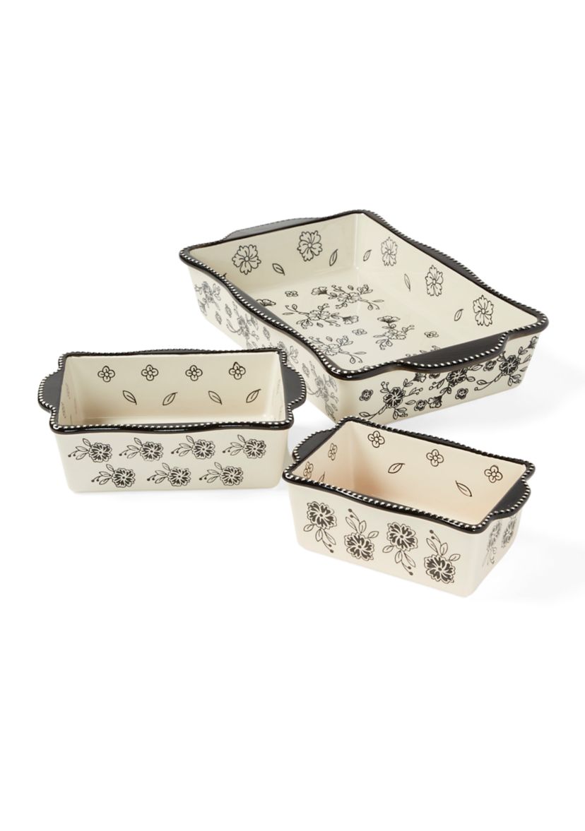 Farmhouse Floral Large Baking Dish