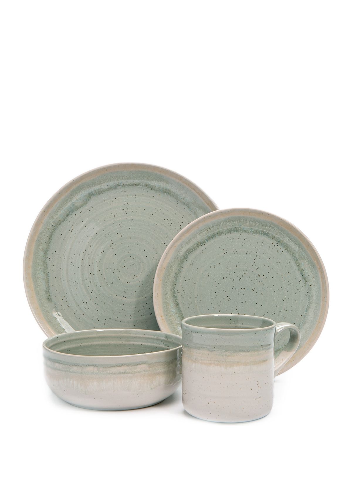 Hearth Seafoam 16 Piece Dinner Set 