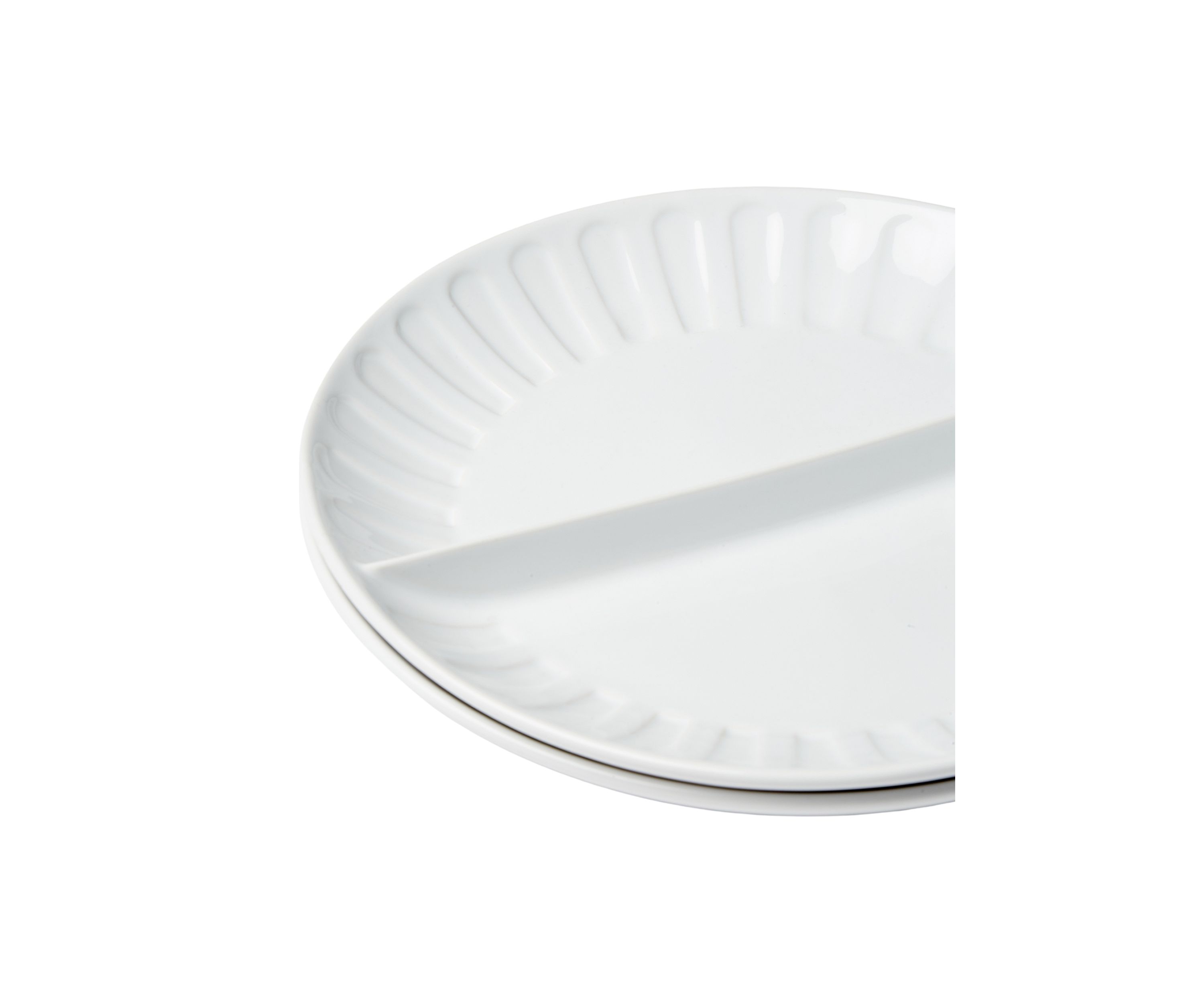 Kolom Circular Set of 2 Serve Platters 