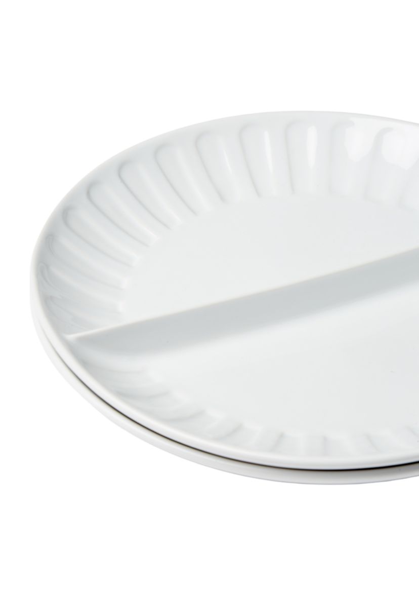Kolom Circular Set of 2 Serve Platters 