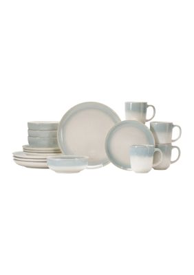 Marina Gray 16 Piece Dinnerware Set 