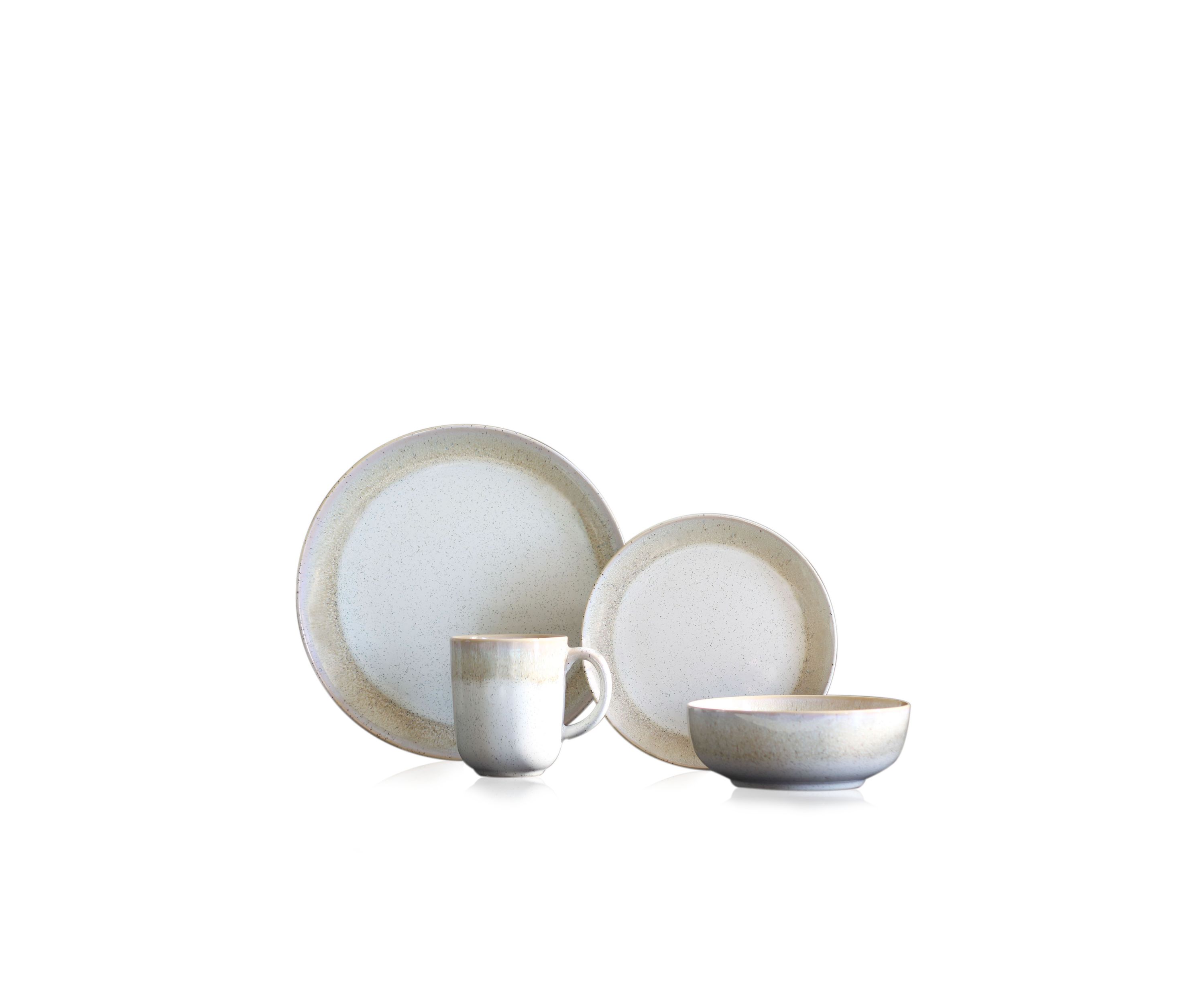 Marina Sand 16-Piece Dinnerware Set