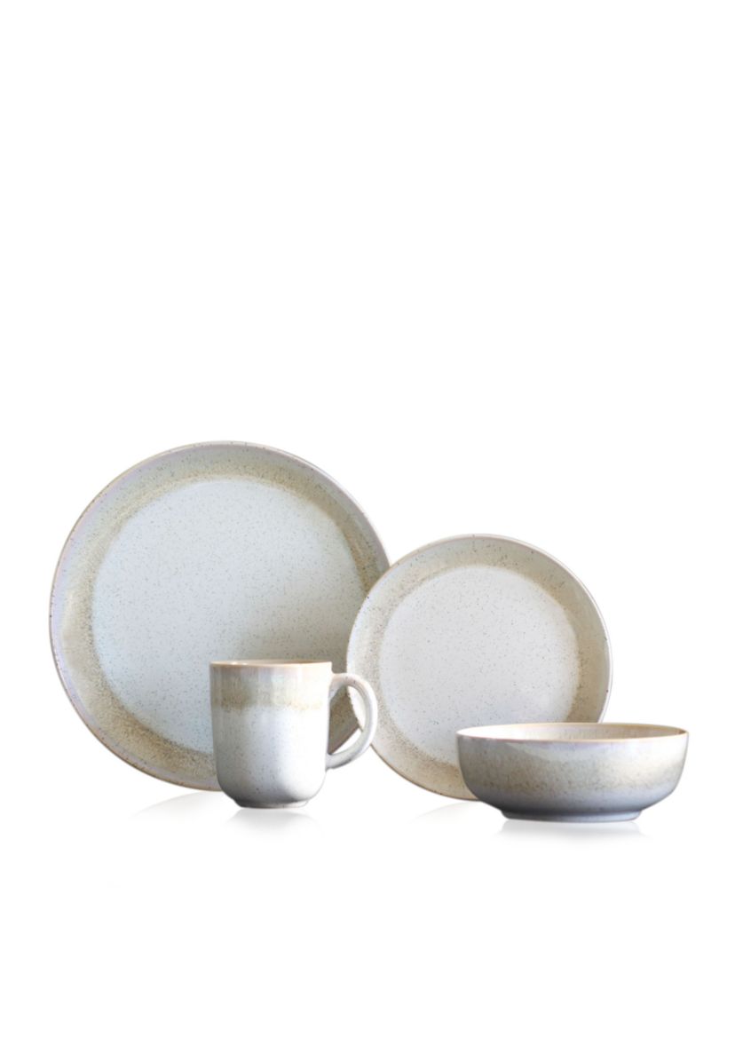Marina Sand 16-Piece Dinnerware Set