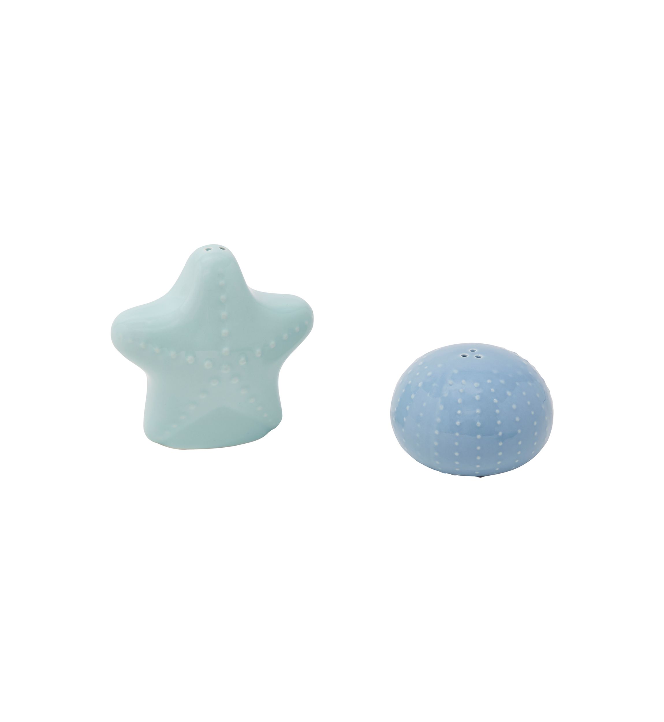Ocean Sunrise Shell Shaped Salt and Pepper Shaker Set