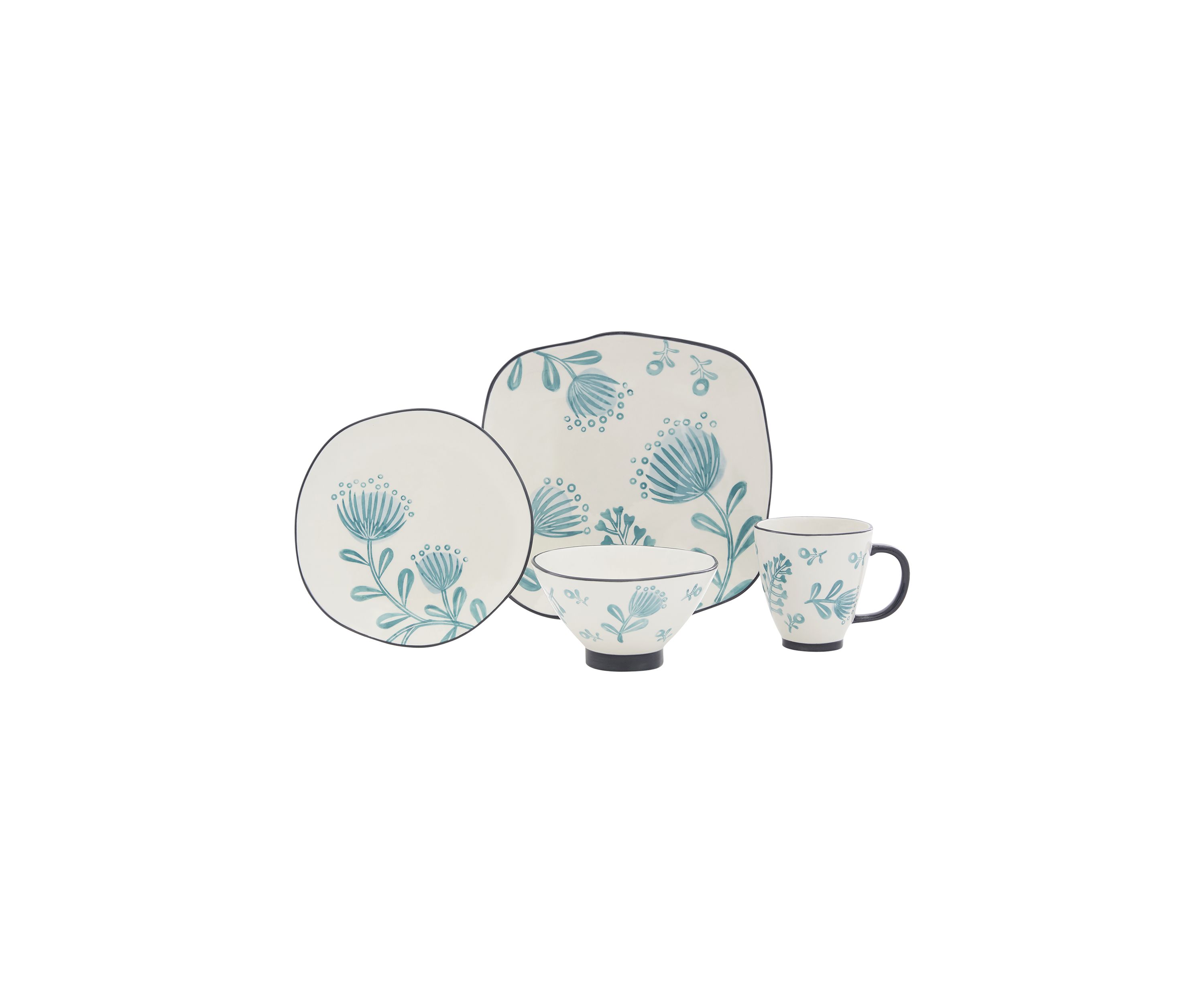 Palmoa 16-Piece Dinnerware Set 