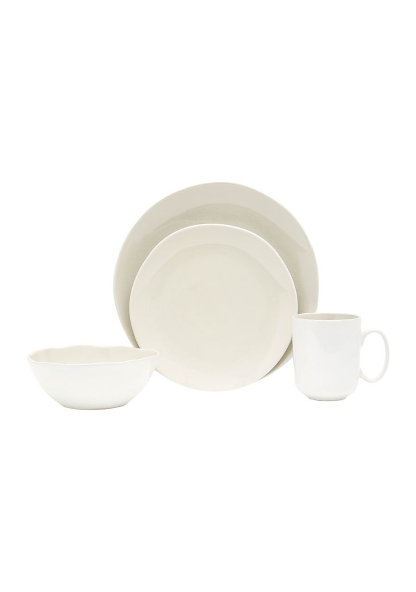 Calma  Natural 16 piece dinnerware set