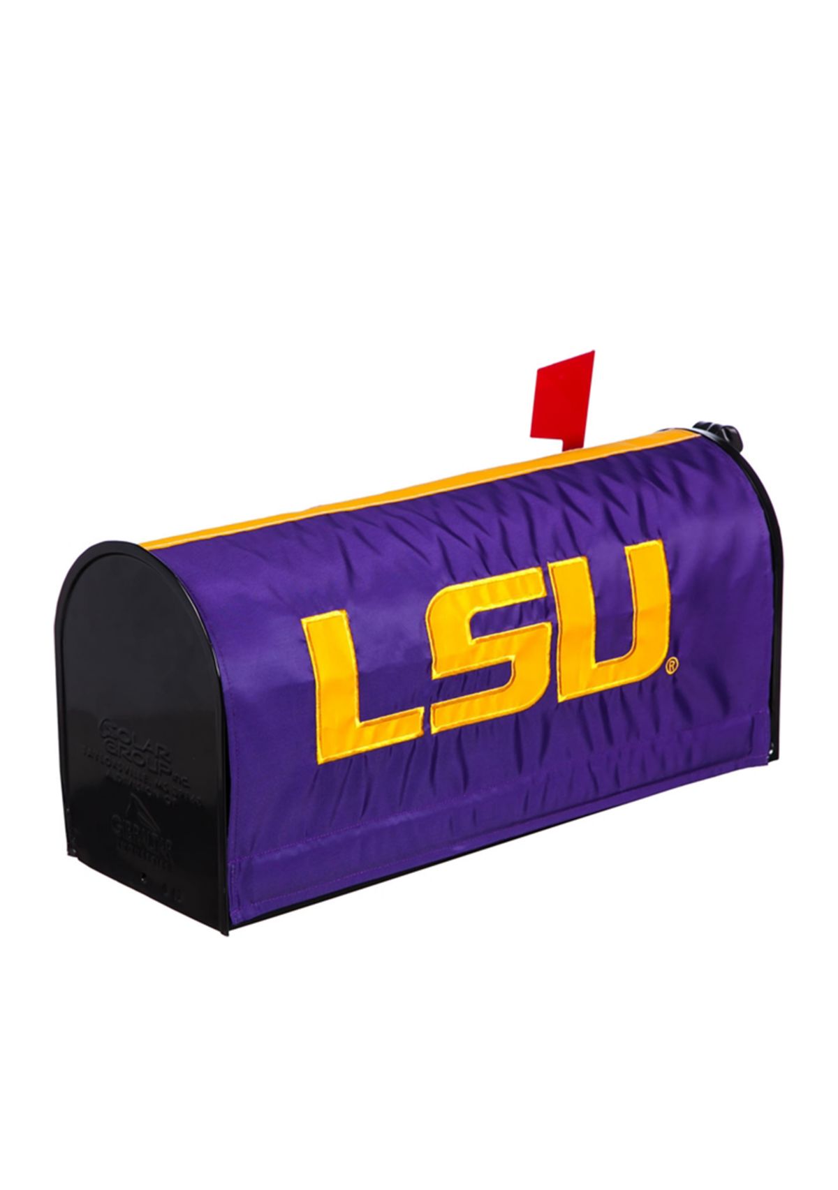 LSU Tigers Applique Mailbox Cover 