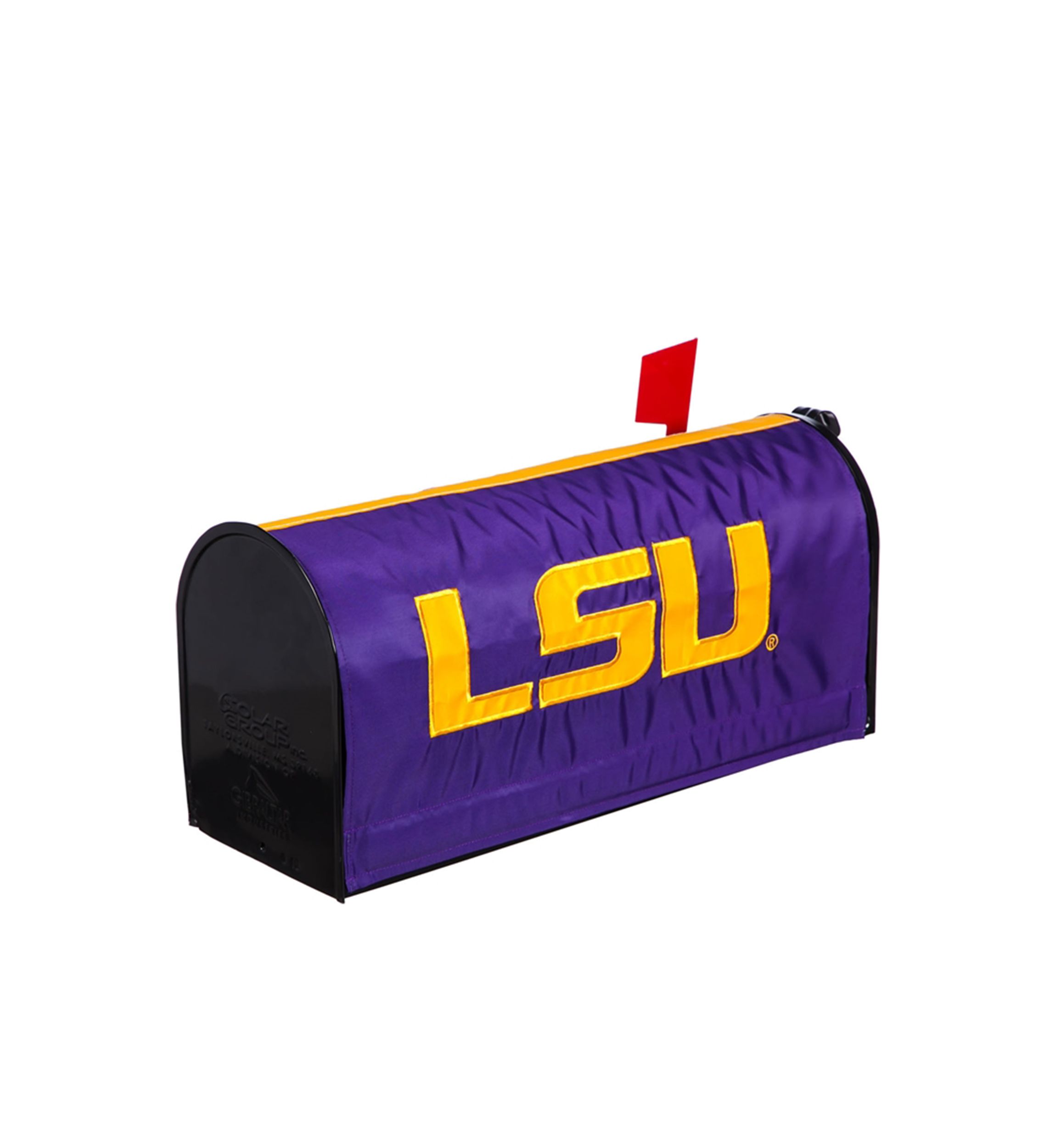 LSU Tigers Applique Mailbox Cover 