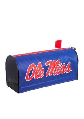 evergreen ole miss applique mailbox cover