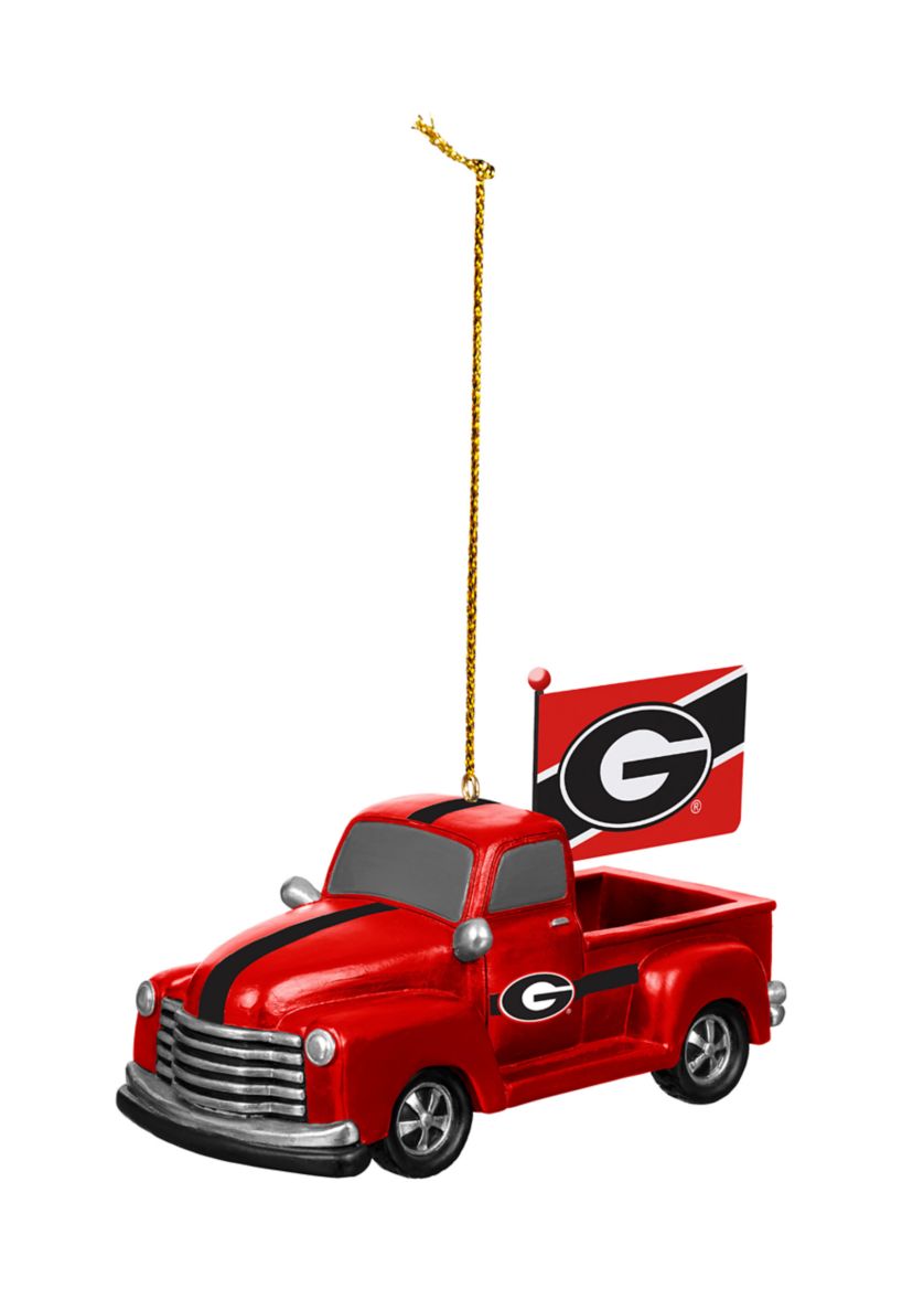 NCAA Georgia Bulldogs Rally Truck Ornament