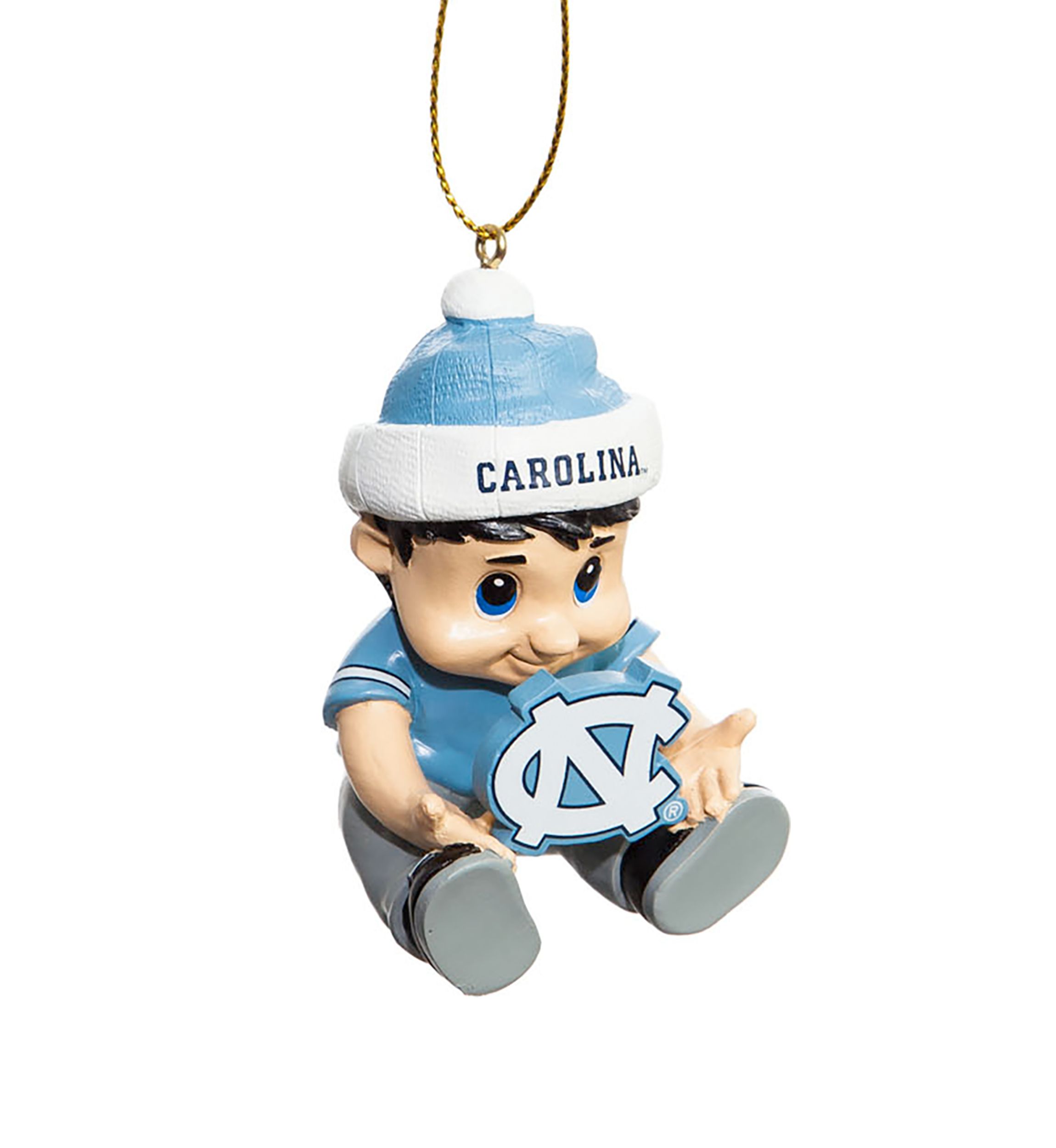NCAA North Carolina Tar Heels  New Lil Fan Ornament