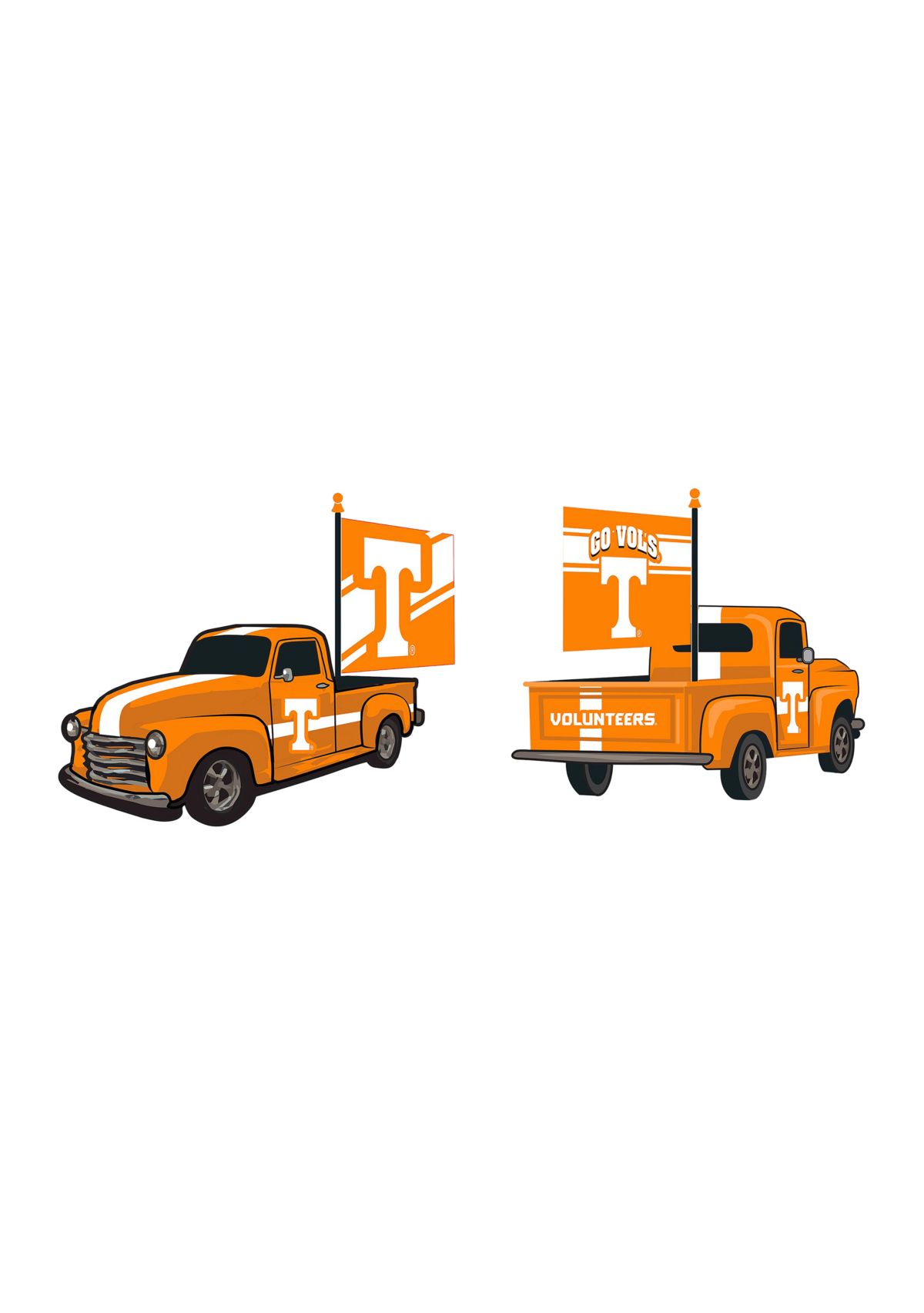 NCAA Tennessee Volunteers Rally Truck Statue 