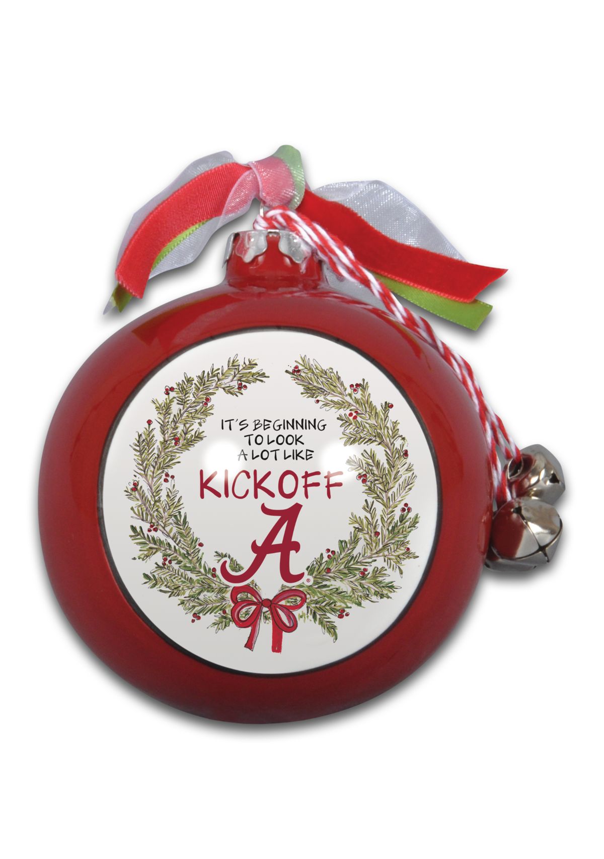 NCAA Alabama Crimson Tide  Ceramic Ball Ornament