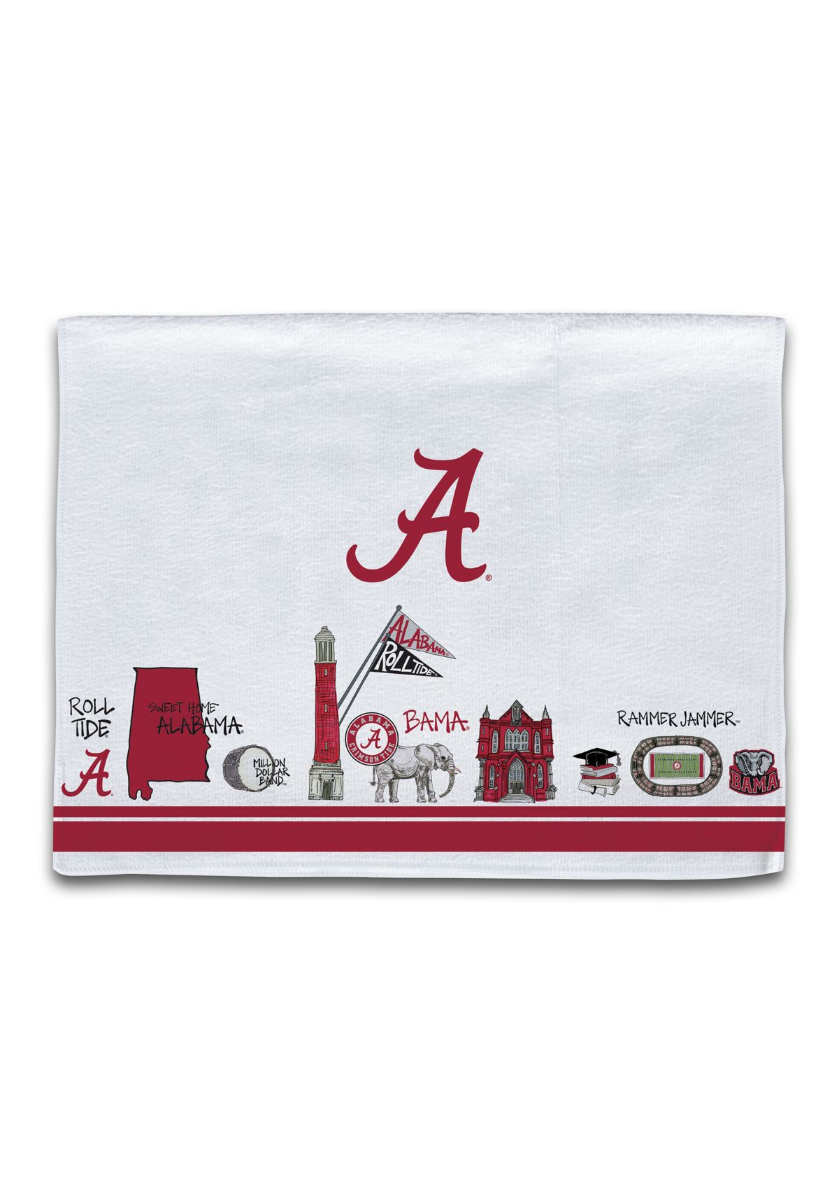 NCAA Alabama Crimson Tide Icon Towel