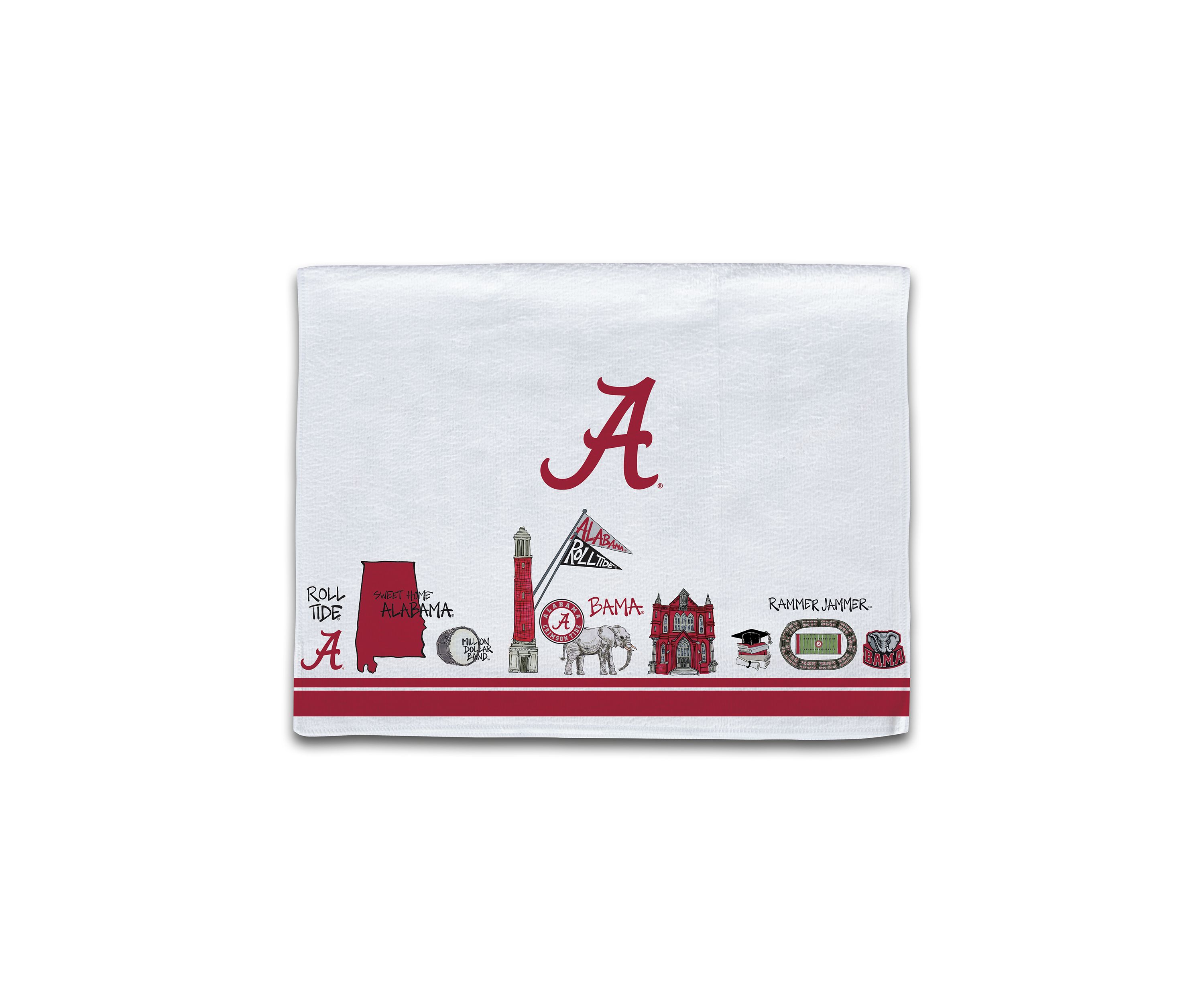 NCAA Alabama Crimson Tide Icon Towel