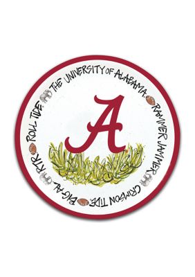 NCAA Alabama Crimson Tide Plate Set 