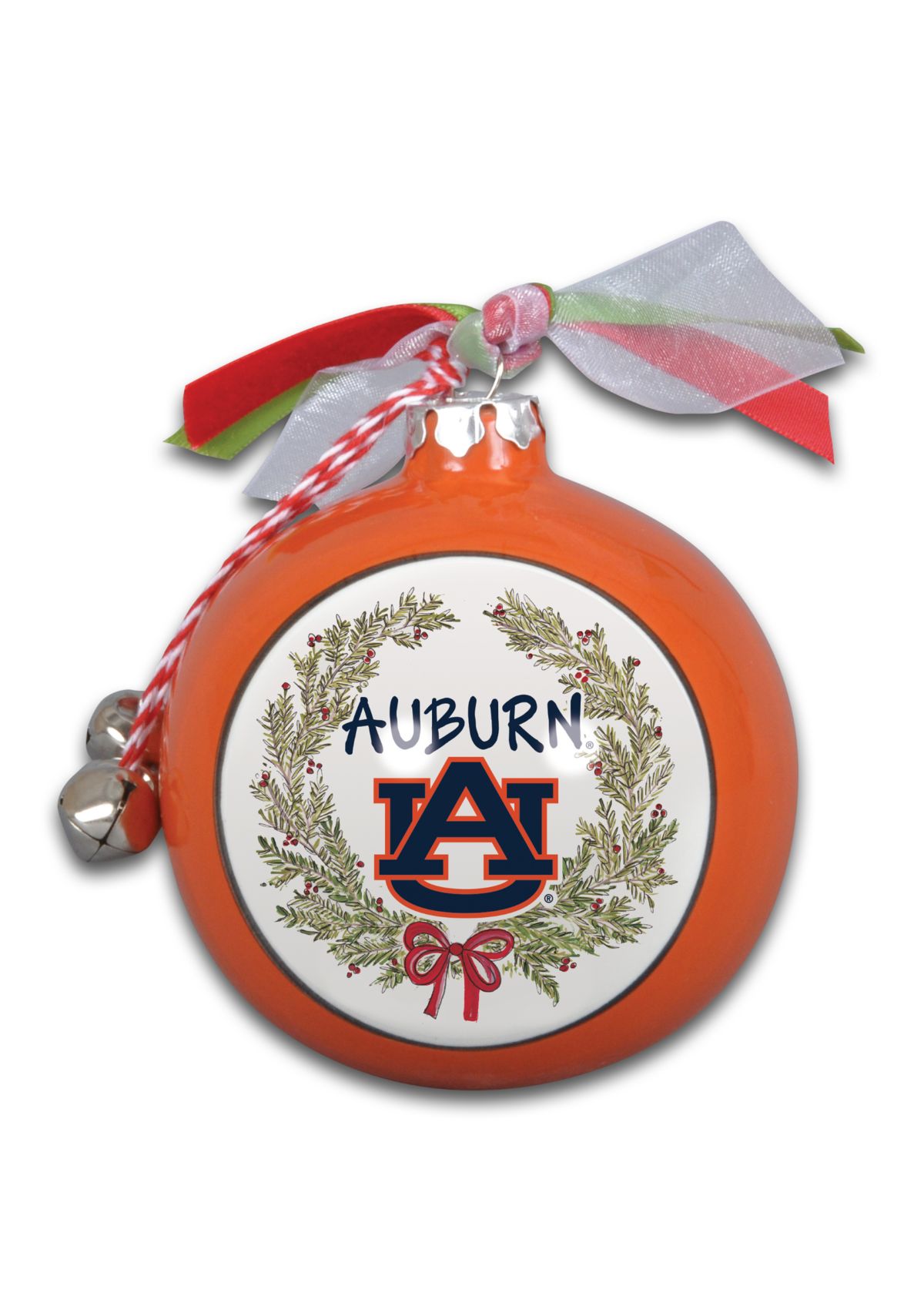 NCAA Auburn Tigers Ceramic Ball Ornament