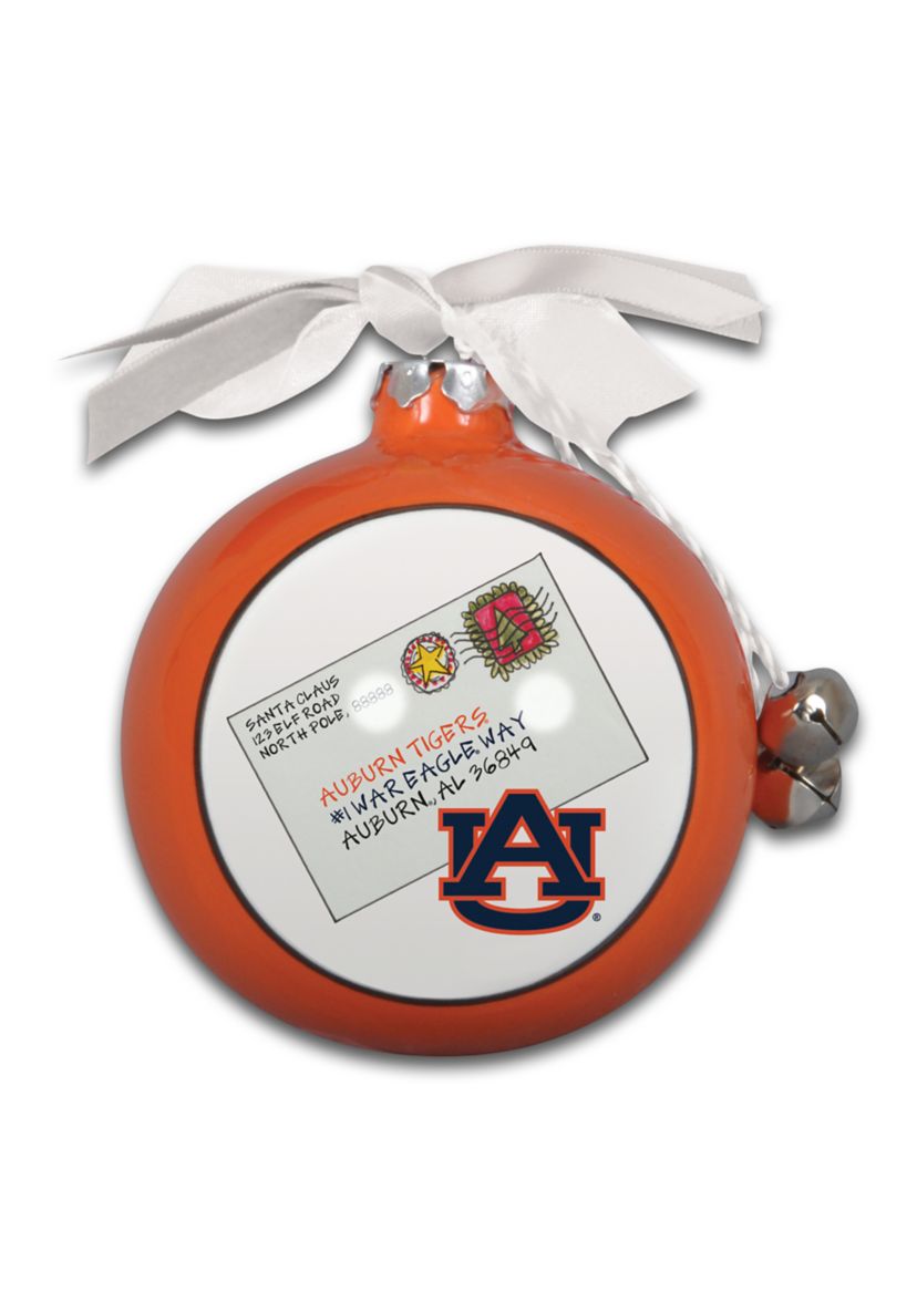 NCAA Auburn Tigers Ceramic Ball Ornament