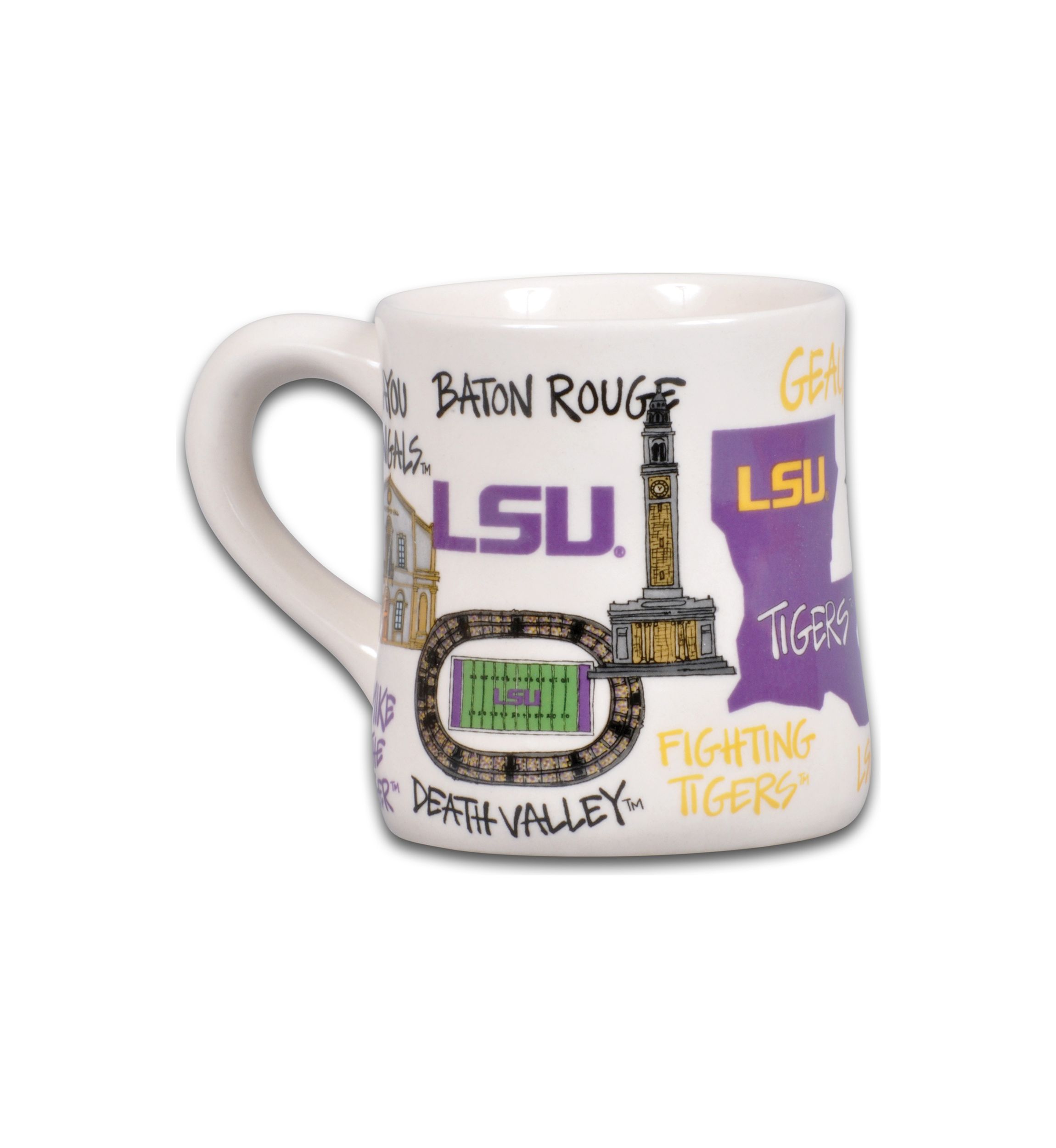NCAA LSU Tigers Ceramic Mug
