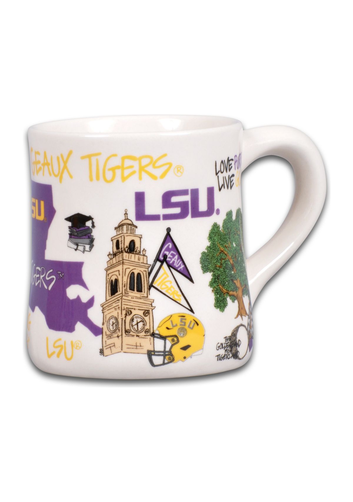 NCAA LSU Tigers Ceramic Mug