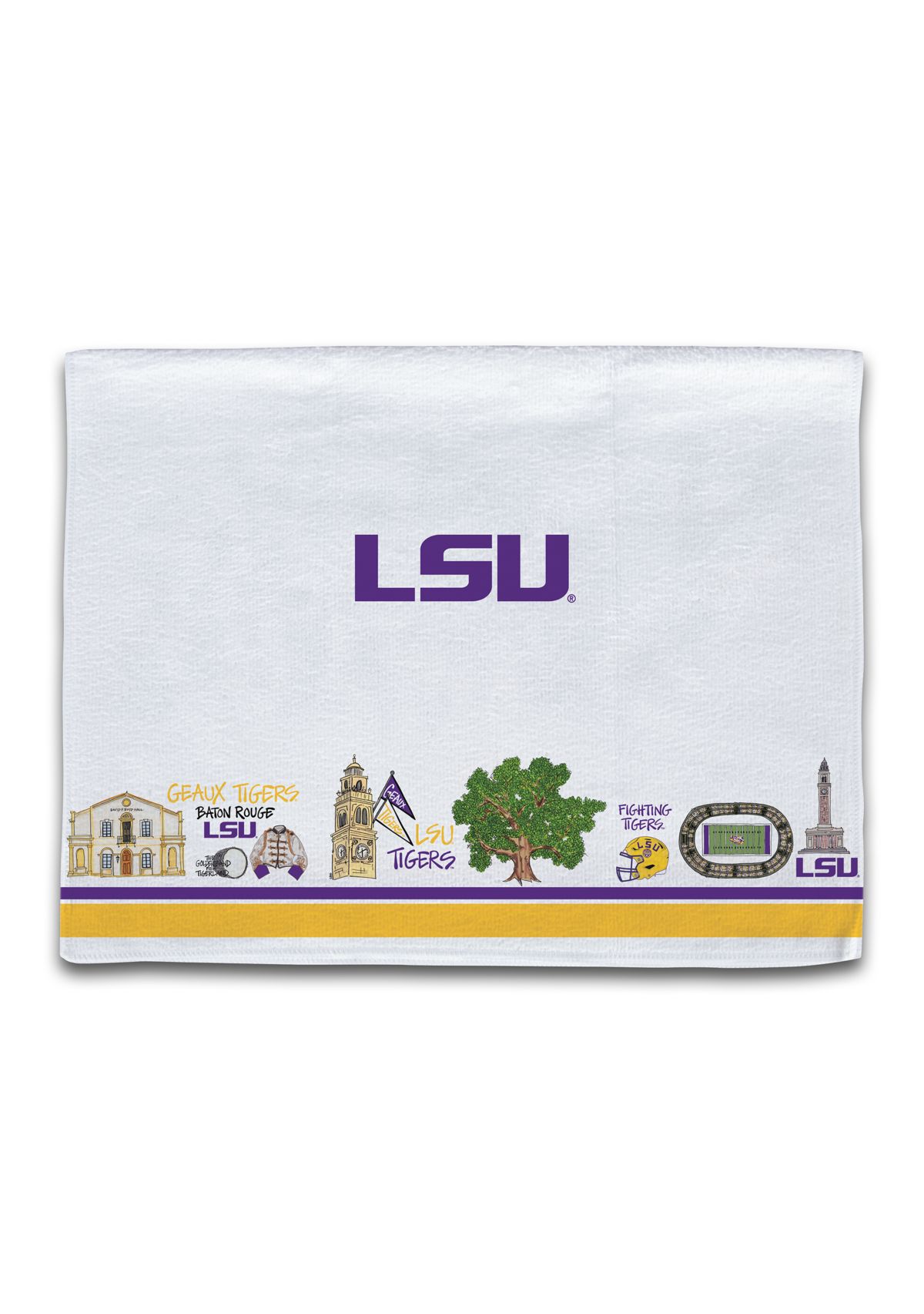NCAA LSU Tigers Icon Towel