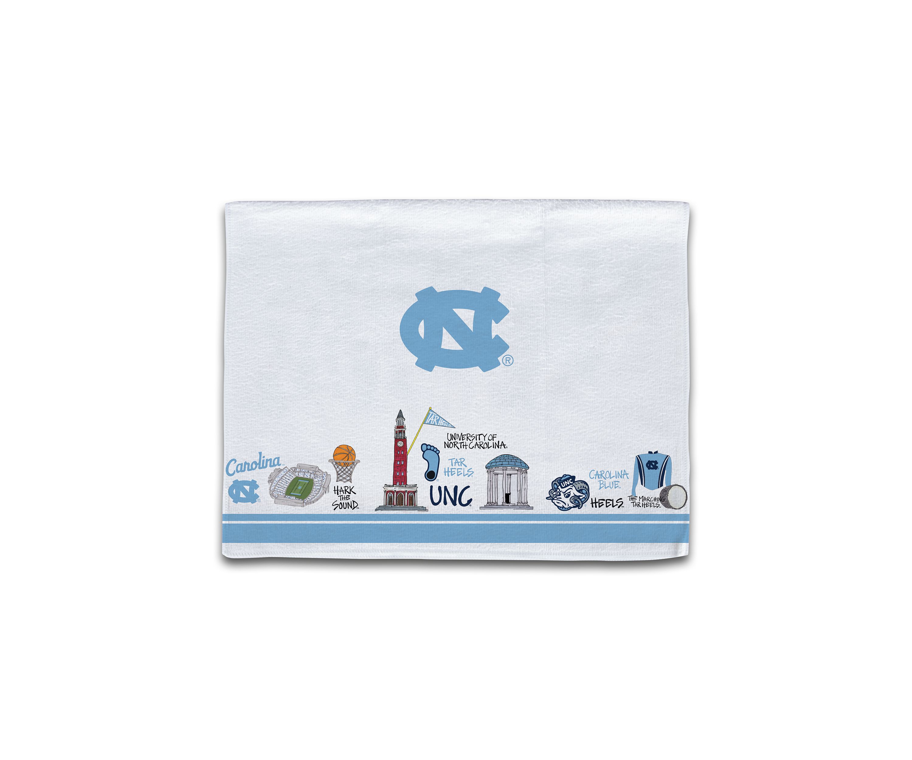 NCAA North Carolina Tar Heels Icon Towel 