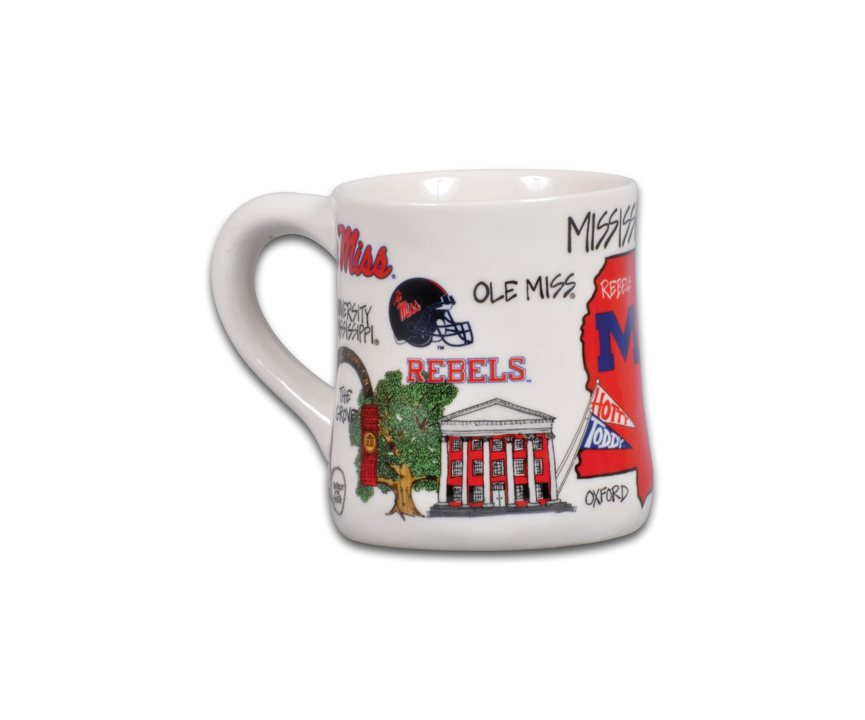 NCAA Ole Miss Rebels Icon Mug 