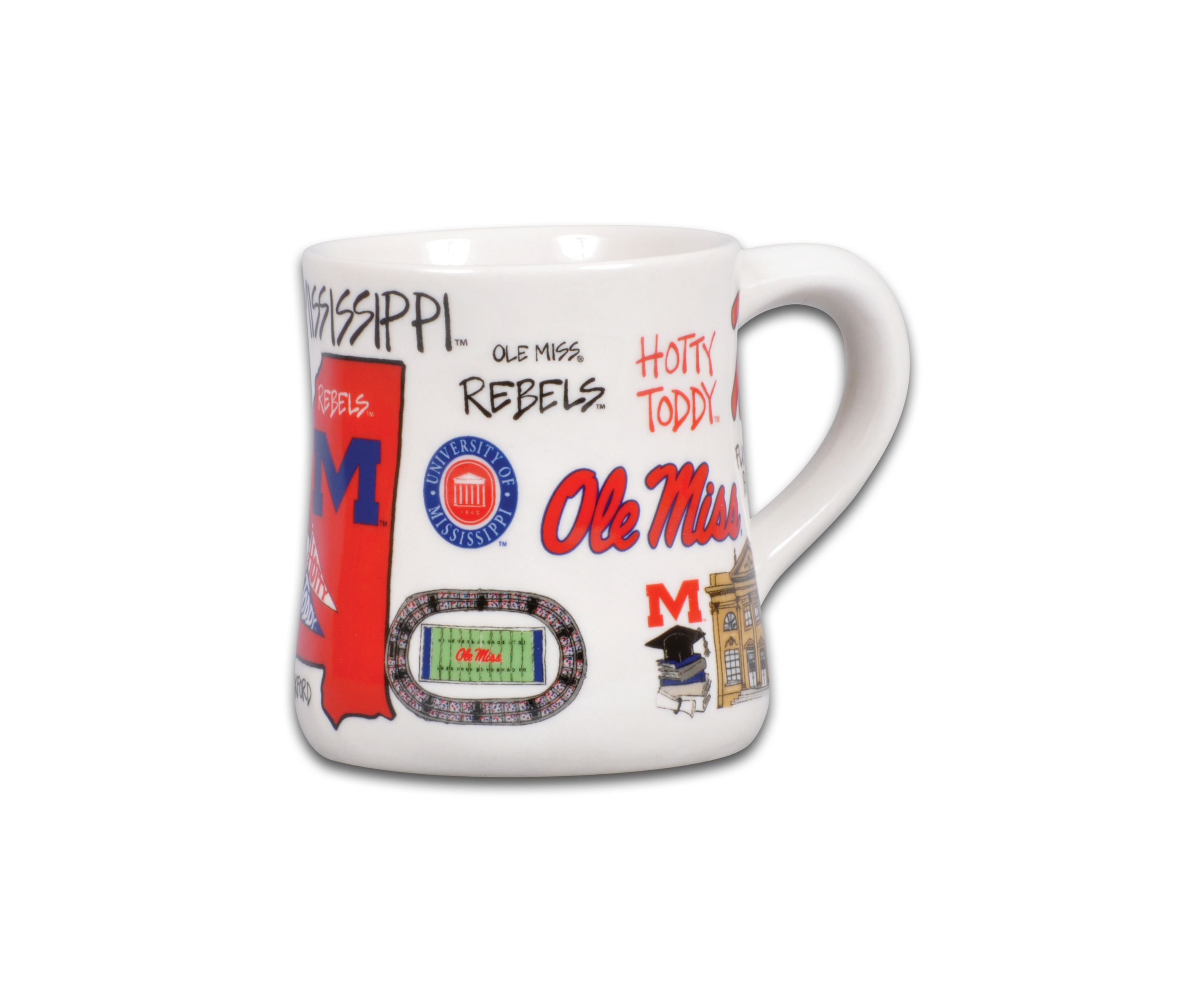 NCAA Ole Miss Rebels Icon Mug 