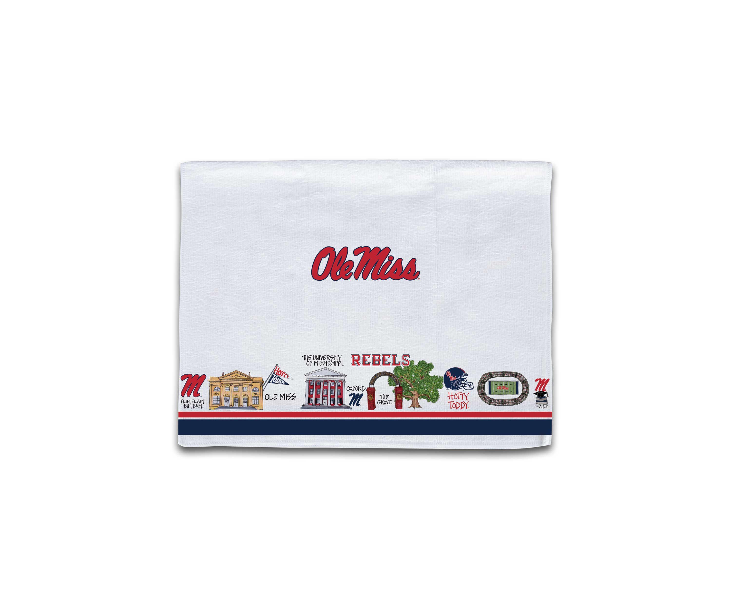 NCAA Ole Miss Rebels Towel 
