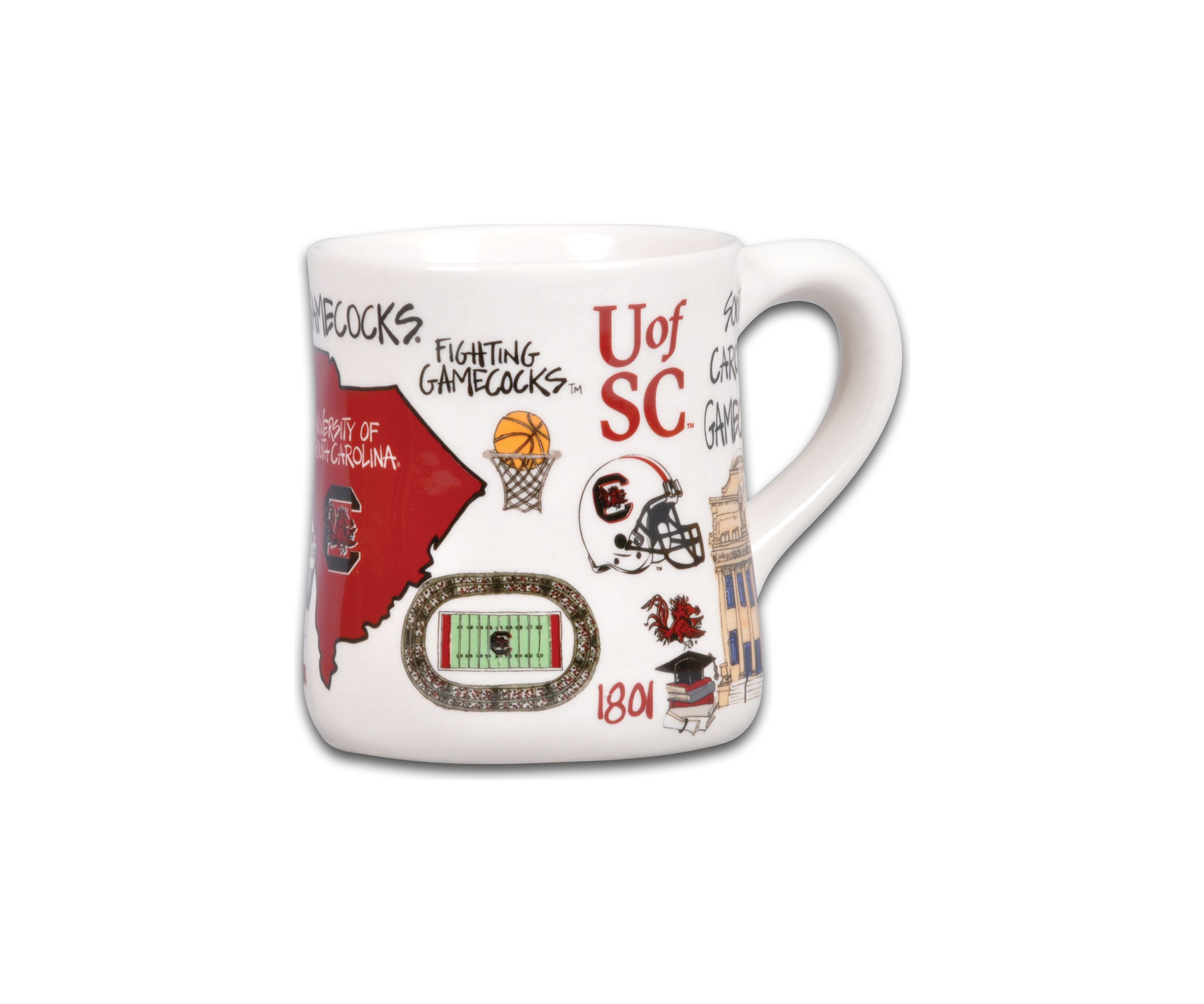 NCAA South Carolina Gamecocks Ceramic Mug