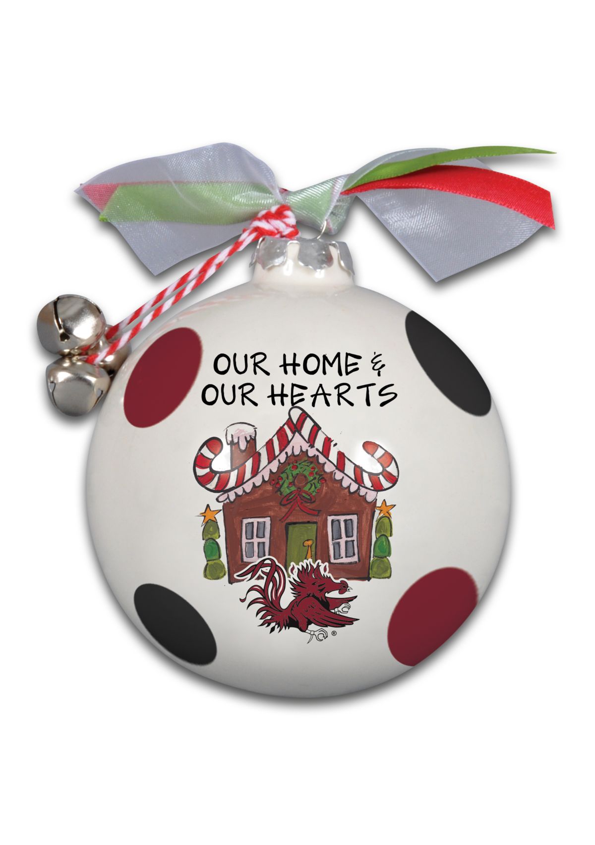 NCAA South Carolina Gamecocks  Ceramic Ball Ornament