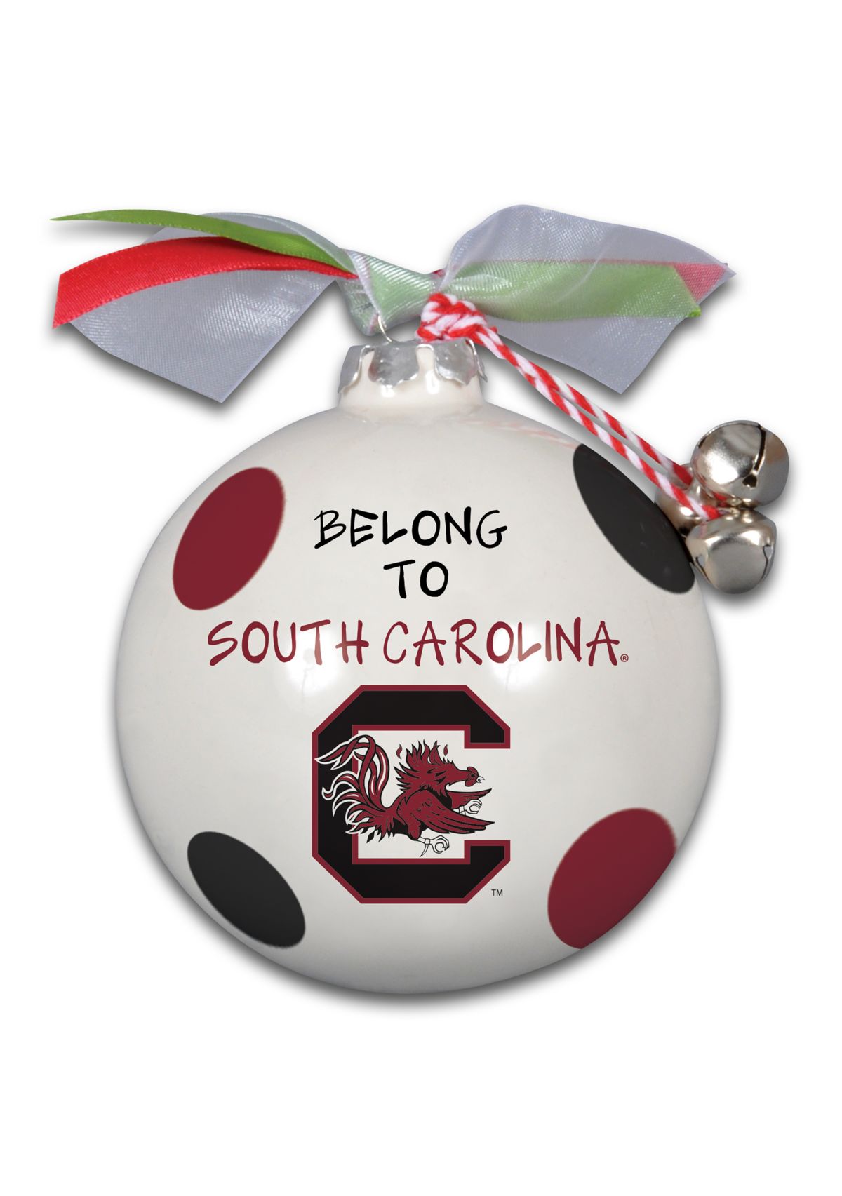 NCAA South Carolina Gamecocks  Ceramic Ball Ornament