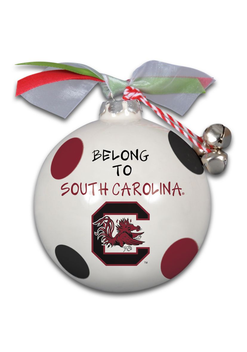 NCAA South Carolina Gamecocks  Ceramic Ball Ornament