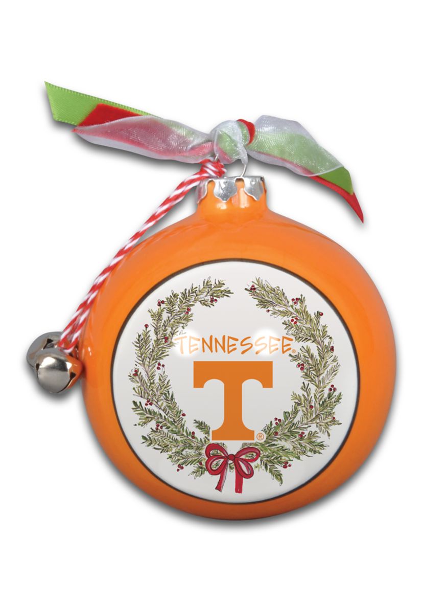 NCAA Tennessee Volunteers Ceramic Ball Ornament 