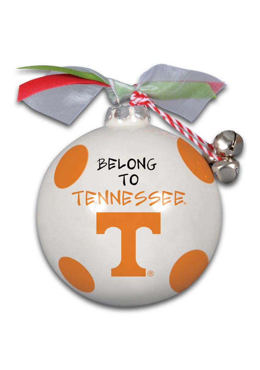 NCAA Tennessee Volunteers Ceramic Ball Ornament