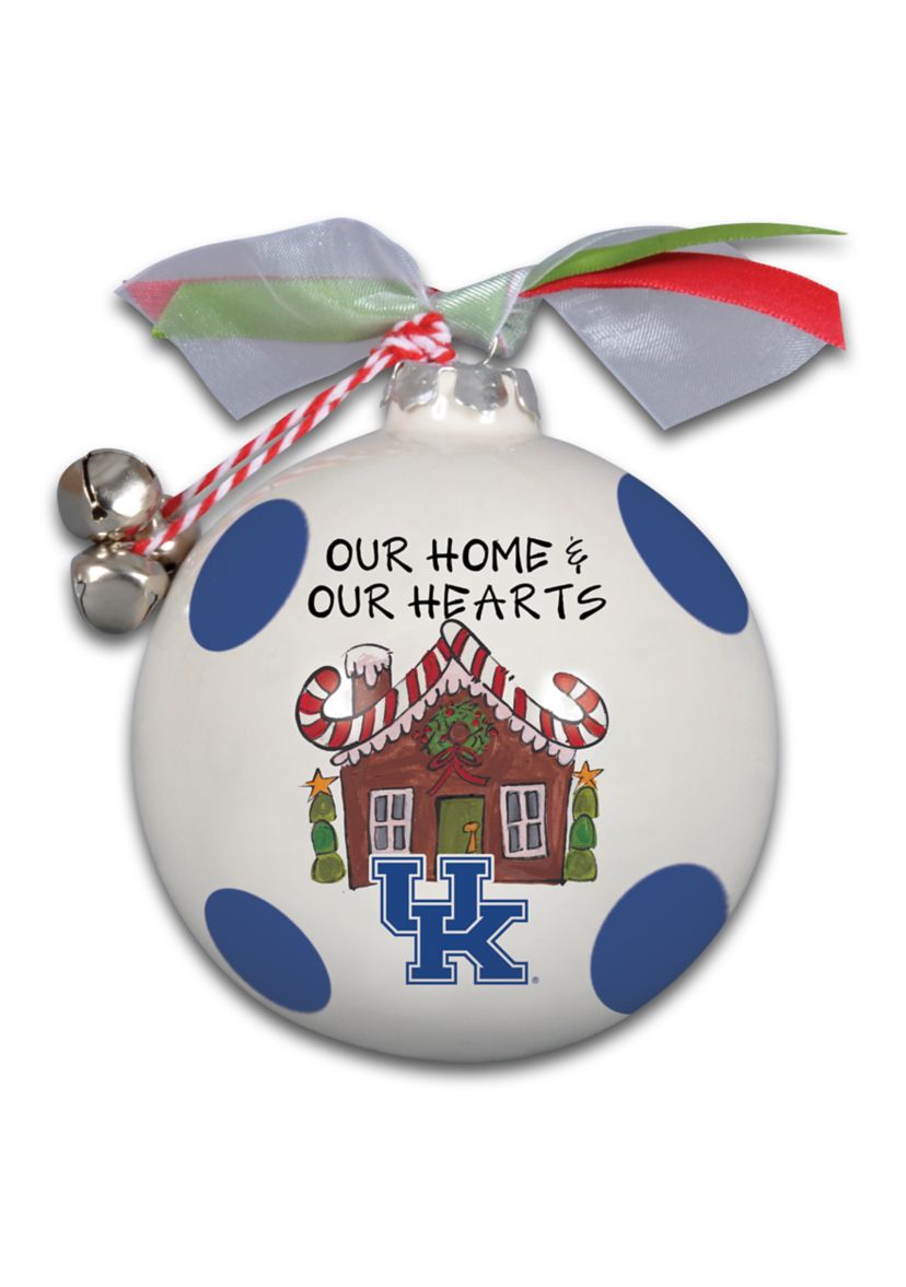NCAA Kentucky Wildcats Ceramic Ball Ornament