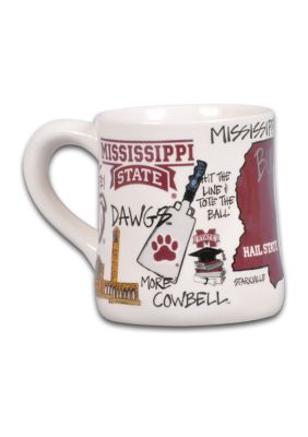 Mississippi State University Bulldogs Ceramic Plaque – NCAA College Sign