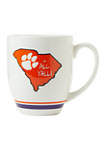 NCAA Clemson Tigers State Outline Mug 