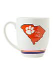 NCAA Clemson Tigers State Outline Mug 