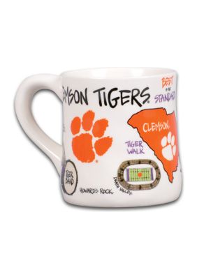 NCAA Clemson Tigers Ceramic Icon Mug