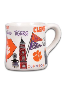 NCAA Clemson Tigers Ceramic Icon Mug