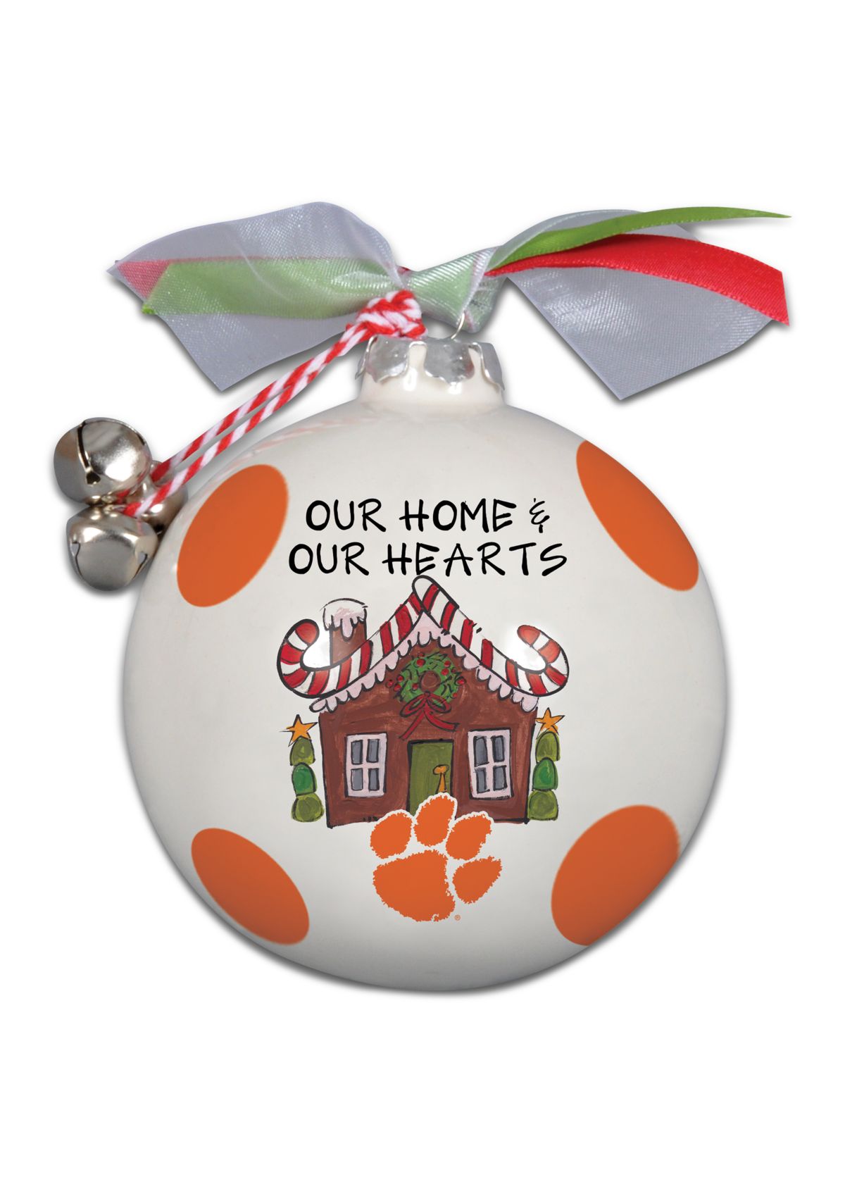 Set Di 2 Federe NCAA Clemson Tigers – Raso Di Cotone 100%, 200 Fili, 50,8 X 76,2 Cm, Arancione - 4