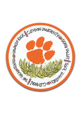 NCAA Clemson Tigers Plate Set 