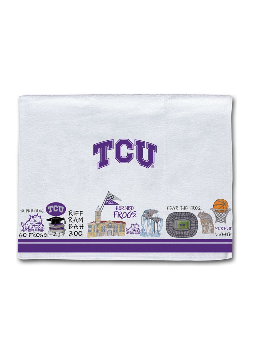 NCAA TCU Horned Frogs Icon Towel 