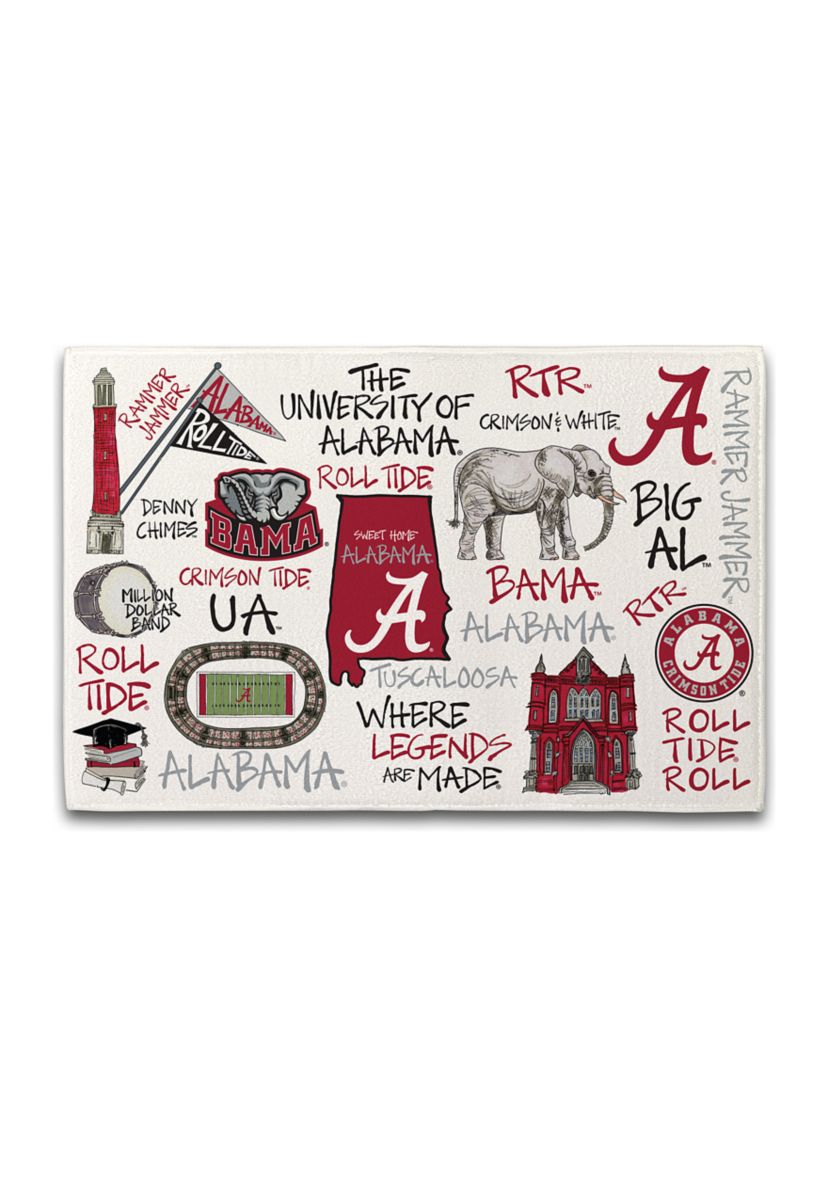 NCAA Alabama Crimson Tide Drying Mat