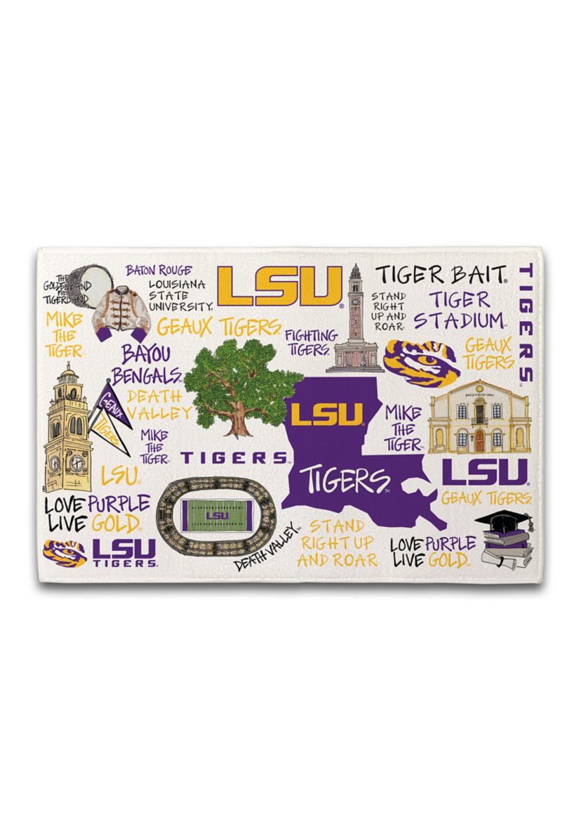 NCAA LSU Tigers Drying Mat