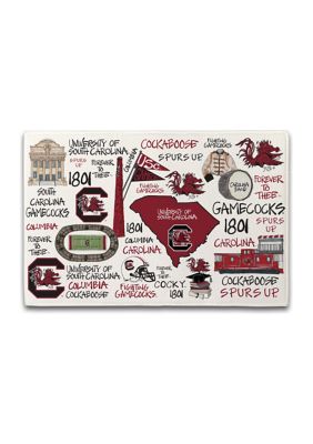 NCAA South Carolina Gamecocks Drying Mat