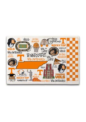 NCAA Tennessee Volunteers Drying Mat