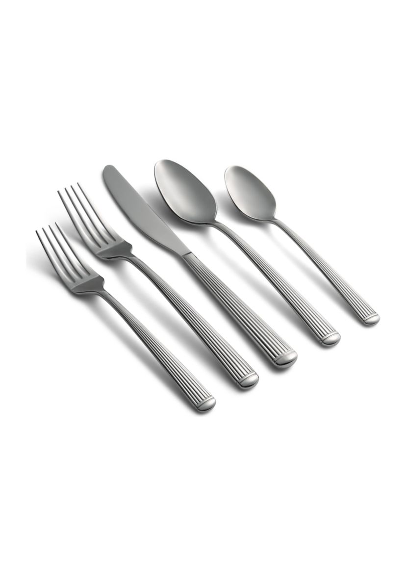 Chrysanne Mirror Flatware Set - Set of 20