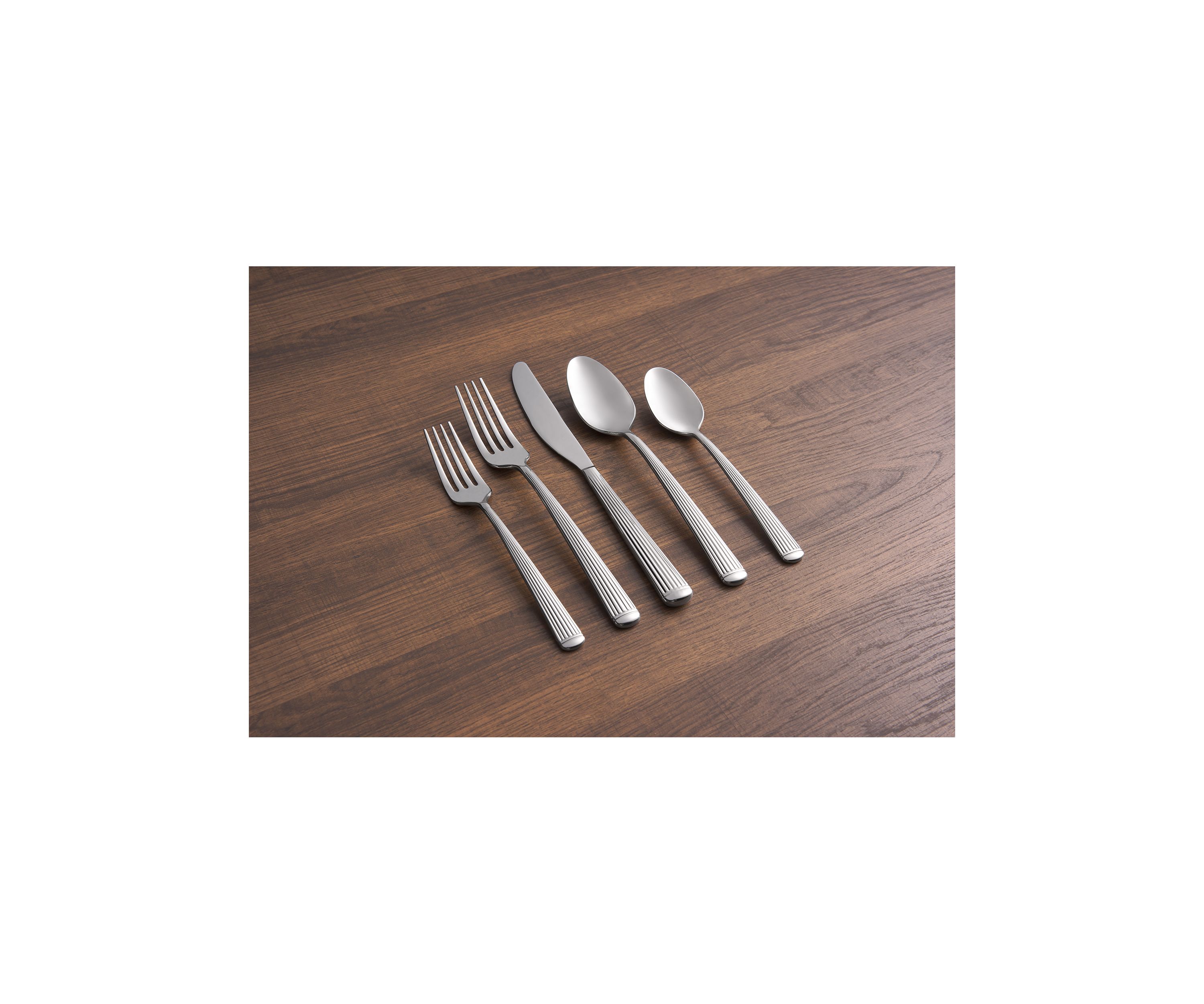 Chrysanne Mirror Flatware Set - Set of 20